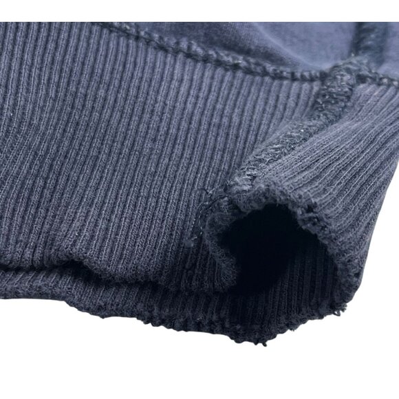 Auburn University Tigers Sweatshirt Men's M Blue Orange Distressed Embroidered - Picture 14 of 15